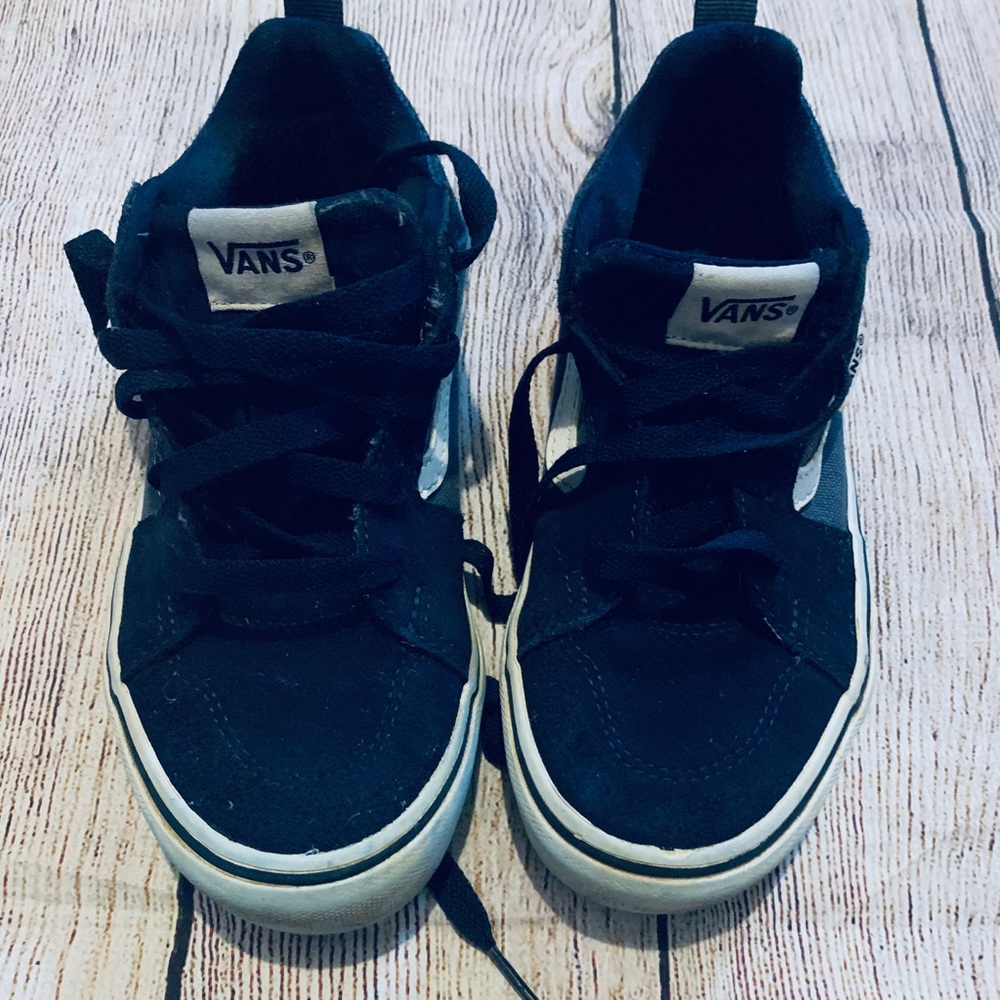 Vans size 2 boys